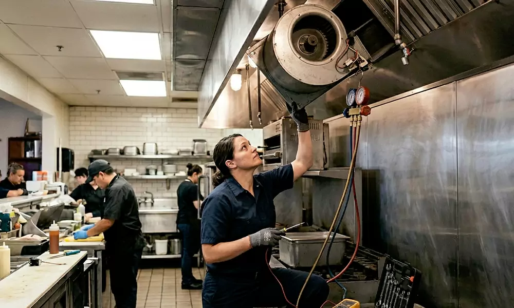 Commercial Exhaust Fan Repair in Melrose, MA