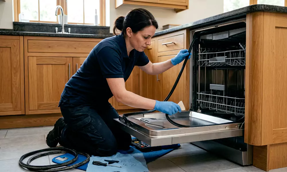 Dishwasher Door Gasket Replacement in Melrose, MA