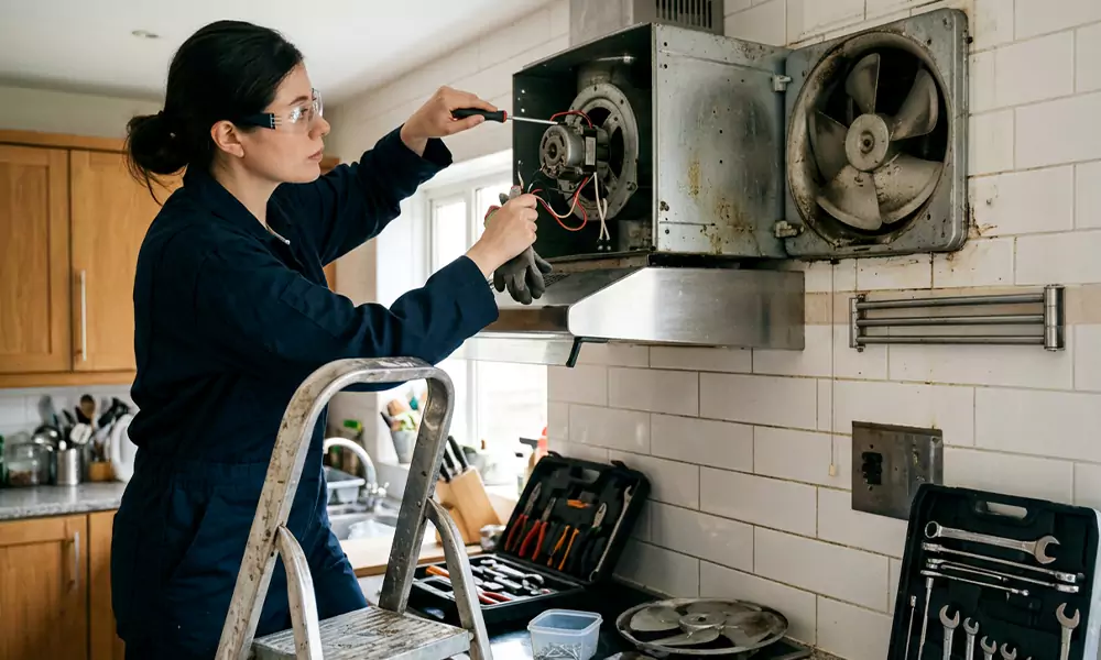 Exhaust Fan Repair in Melrose, MA