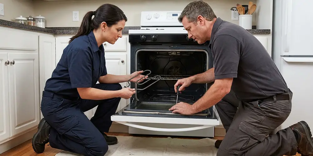 Oven Heating Element Replacement in Melrose, MA