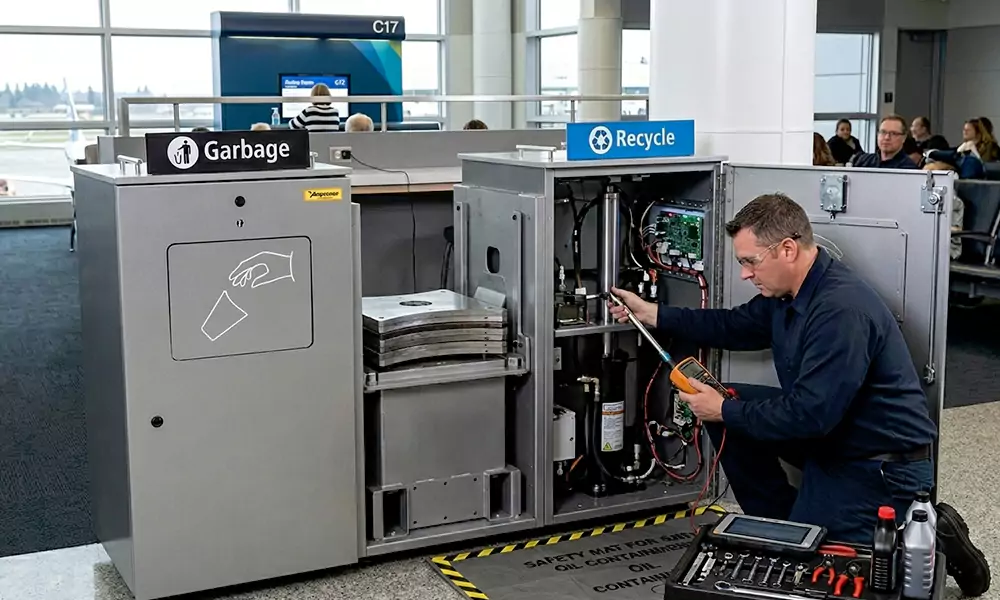 Trash Compactor Repair in Melrose, MA
