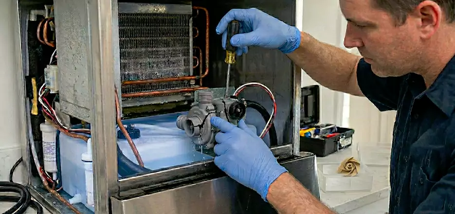 Commercial Ice Maker Water Pump Repair in Melrose