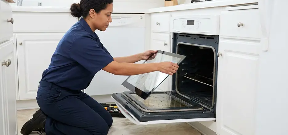 Range Oven Door Glass Replacement in Melrose