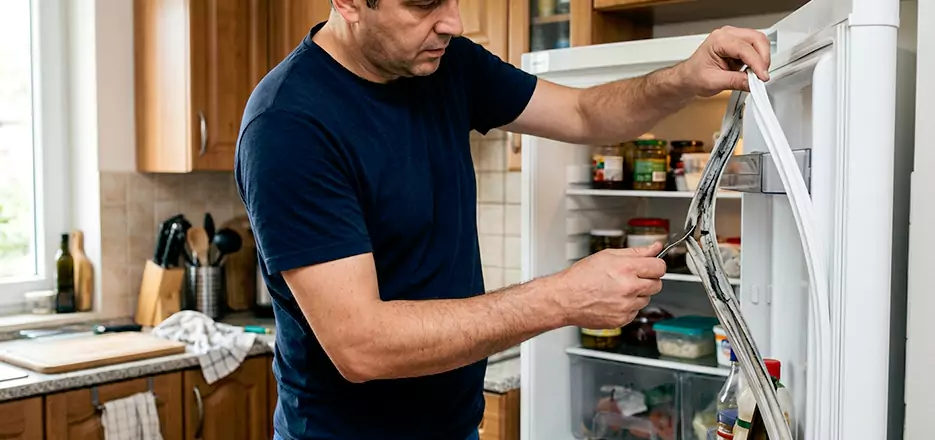 Replace Worn Refrigerator Seal in Melrose
